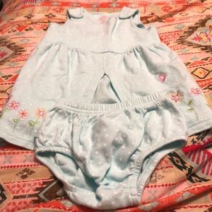 Dress with diaper cover